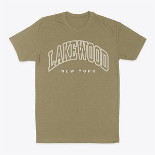 Lakewood New York Inline Classic Dad T-Shirt