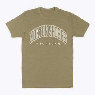 Norton Shores Michigan Inline Classic Dad T-Shirt