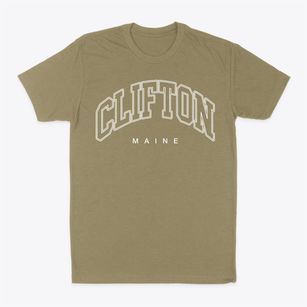 Clifton Maine Inline Classic Dad T-Shirt