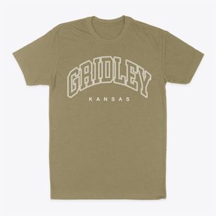 Gridley Kansas Inline Classic Dad T-Shirt