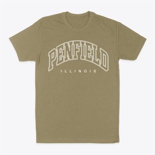 Penfield Illinois Inline Classic Dad T-Shirt