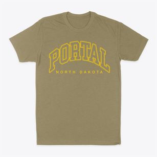 Portal North Dakota Inline Classic Dad T-Shirt