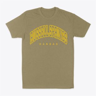 Russell Springs Kansas Inline Classic Dad T-Shirt