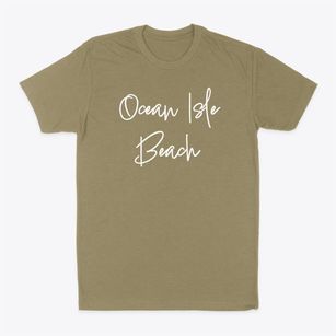 Ocean Isle Beach North Carolina Freestyle Classic Dad T-Shirt