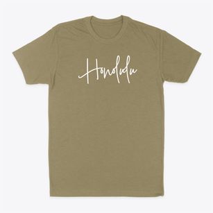 Honolulu Hawaii Freestyle Classic Dad T-Shirt