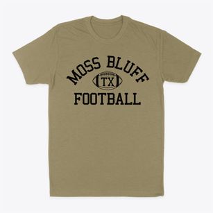 Moss Bluff Texas Football Classic Dad T-Shirt