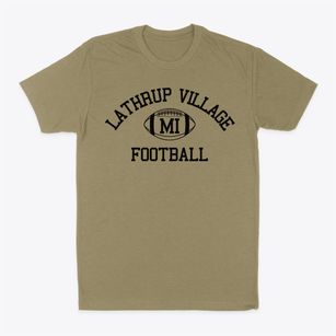 Lathrup Village Michigan Football Classic Dad T-Shirt