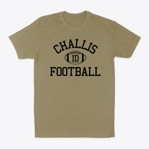 Challis Idaho Football Classic Dad T-Shirt
