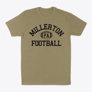Millerton Pennsylvania Football Classic Dad T-Shirt