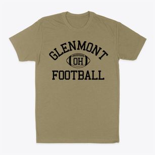 Glenmont Ohio Football Classic Dad T-Shirt