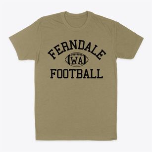 Ferndale Washington Football Classic Dad T-Shirt