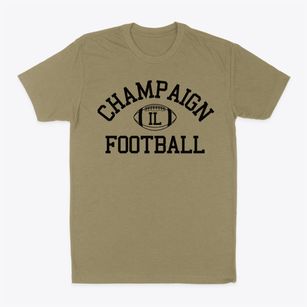 Champaign Illinois Football Classic Dad T-Shirt