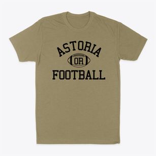 Astoria Oregon Football Classic Dad T-Shirt
