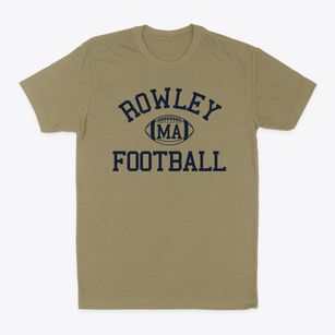 Rowley Massachusetts Football Classic Dad T-Shirt