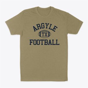 Argyle Texas Football Classic Dad T-Shirt