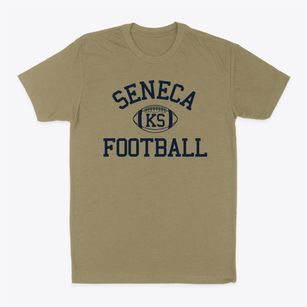 Seneca Kansas Football Classic Dad T-Shirt