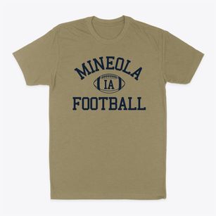 Mineola Iowa Football Classic Dad T-Shirt