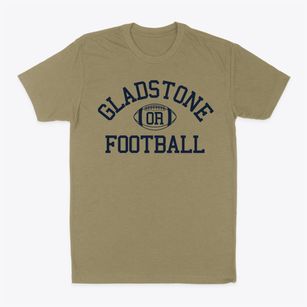 Gladstone Oregon Football Classic Dad T-Shirt