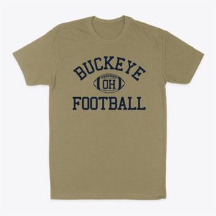 Buckeye Ohio Football Classic Dad T-Shirt