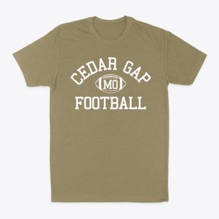 Cedar Gap Missouri Football Classic Dad T-Shirt