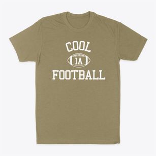 Cool Iowa Football Classic Dad T-Shirt