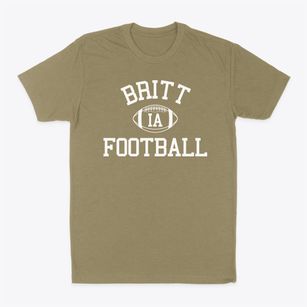 Britt Iowa Football Classic Dad T-Shirt