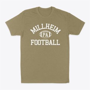 Millheim Pennsylvania Football Classic Dad T-Shirt