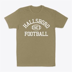 Hallsboro North Carolina Football Classic Dad T-Shirt