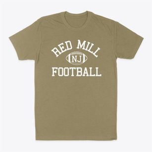 Red Mill New Jersey Football Classic Dad T-Shirt