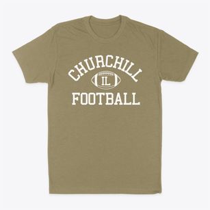 Churchill Illinois Football Classic Dad T-Shirt