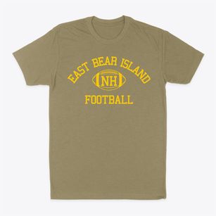 East Bear Island New Hampshire Football Classic Dad T-Shirt