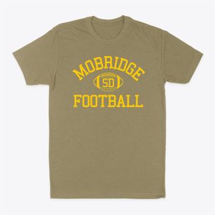 Mobridge South Dakota Football Classic Dad T-Shirt