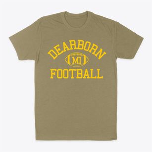 Dearborn Michigan Football Classic Dad T-Shirt