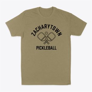 Zacharytown Tennessee Pickleball Classic Dad T-Shirt