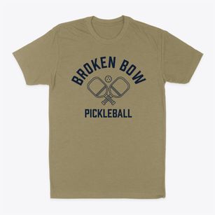 Broken Bow Nebraska Pickleball Classic Dad T-Shirt