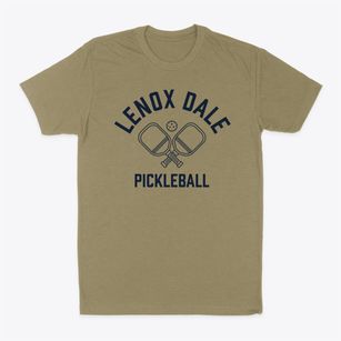 Lenox Dale Massachusetts Pickleball Classic Dad T-Shirt