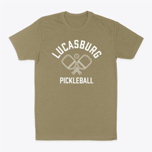Lucasburg Ohio Pickleball Classic Dad T-Shirt