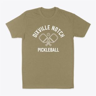 Dixville Notch New Hampshire Pickleball Classic Dad T-Shirt