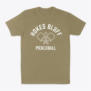 Hokes Bluff Alabama Pickleball Classic Dad T-Shirt