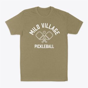 Milo Village Hawaii Pickleball Classic Dad T-Shirt