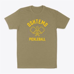 Oshtemo Michigan Pickleball Classic Dad T-Shirt
