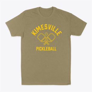 Kimesville North Carolina Pickleball Classic Dad T-Shirt