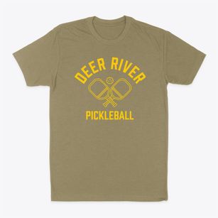 Deer River Minnesota Pickleball Classic Dad T-Shirt
