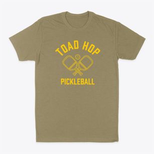 Toad Hop Indiana Pickleball Classic Dad T-Shirt