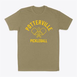 Potterville New York Pickleball Classic Dad T-Shirt