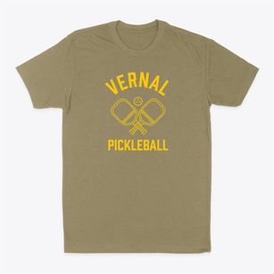 Vernal Illinois Pickleball Classic Dad T-Shirt