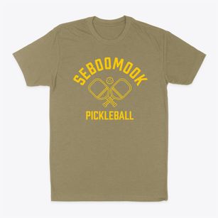 Seboomook Maine Pickleball Classic Dad T-Shirt