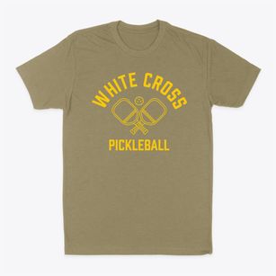 White Cross North Carolina Pickleball Classic Dad T-Shirt