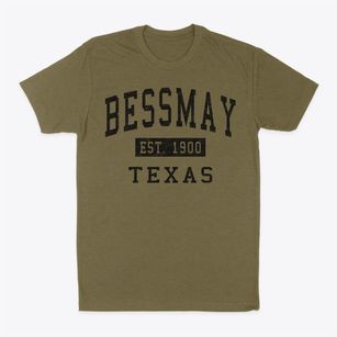 Bessmay Texas Classic Established Classic Dad T-Shirt