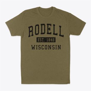 Rodell Wisconsin Classic Established Classic Dad T-Shirt